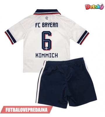Lacne Dětský Futbalové dres Bayern Munich Joshua Kimmich #6 2026-27 Krátky Rukáv - Preč (+ trenírky)
